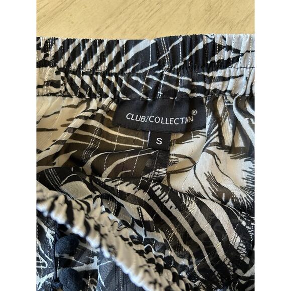 sheer Beach Pants Cover Up Black Metallic Tassels BOHO Fairy Sheer Whimsigoth - Picture 6 of 16